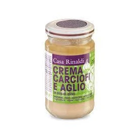 Sos pentru paste cu Anghinare si usturoi in ulei de masline, 180 g, Casa Rinaldi