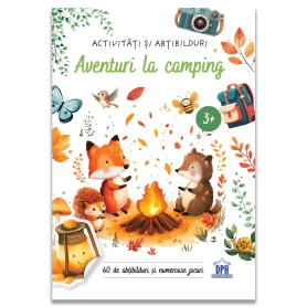 Aventuri la camping - Activitati si abtibilduri - Editura DPH