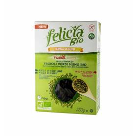 Fusilli din faina de fasole mung - eco-bio 250g - Felicia Bio