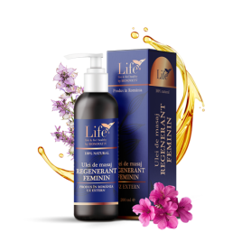 Ulei de masaj regenerant Feminin, 200 ml, DVR Pharm