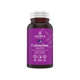 ‍Calmenor Noapte, pentru somn odihnitor si confort în menopauza, 60 capsule, Faunus Plant