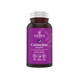 ‍Calmenor Noapte, pentru somn odihnitor si confort în menopauza, 60 capsule, Faunus Plant