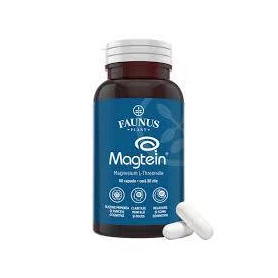 ‍Magneziu L-Treonat Magtein, formula complexa de magneziu antistres si oboseala, 90 capsule, Faunus Plant