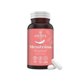 ‍Menstrana, pentru echilibru hormonal si confort in sindromul premenstrual, 30 capsule, Faunus Plant