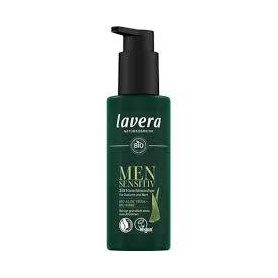 Gel pentru barbati 2 în 1 pentru spalare a fetei si a barbii, Sensitiv, 150 ml, Lavera