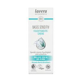 Crema hidratanta cu aloe vera si ulei de migdale, pentru ten sensibil, 50 ml, Lavera