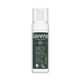 Spuma de ras Sensitiv cu aloe vera si mesteacan, eco-bio, 150 ml, Lavera