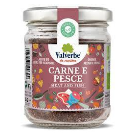 Amestec de condimente pentru carne si peste, eco-bio, 35 g, Valverbe