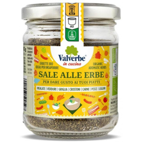 Amestec de condimente cu sare si ierburi aromate, eco-bio, 110 g,  Valverbe