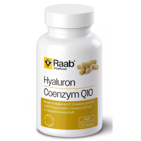 Acid hialuronic - Coenzima Q10, 500 mg, 60 capsule, Raab