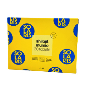 Shilajit Mumio, 30 tablete, Solaris