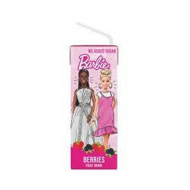 Bautura din Suc cu Fructe de Padure Barbie, 200 ml, Tetra Pak