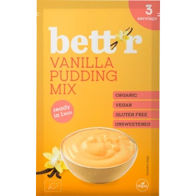 Mix pentru budinca cu vanilie, eco-bio, 30 g,Bettr
