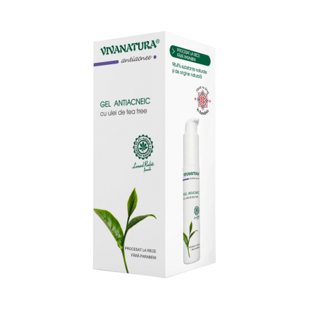 Gel antiacneic 50ml Vivanatura