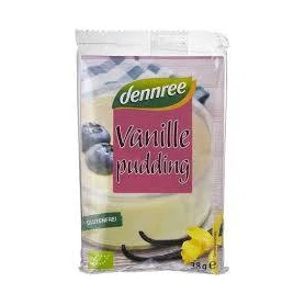 Budinca de vanilie, fara gluten, eco-bio, 114 g, Dennree