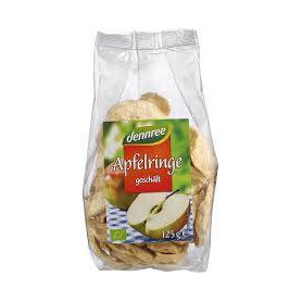 Inele decojite din mar, eco-bio, 125 g,  Dennree