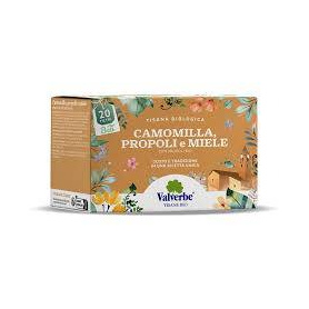 Ceai cu musetel, miere si propolis, 20 plicuri, Valverbe