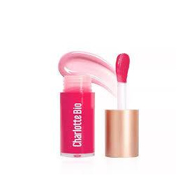 Ulei de buze cu ulei de ricin, ulei de argan si ulei de caise, Raspberry Silk, 6.5 ml, Charlotte Bio