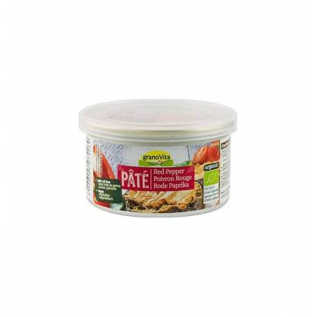 Pate cu ardei rosu - eco-bio 125g - Granovita