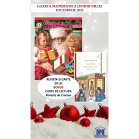 Gazeta Matematica Junior nr. 152 Decembrie 2025 - Carte - Editura DPH