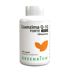 Coenzima Q-10 Forte, 260 mg, 60 capsule, Greenbiom