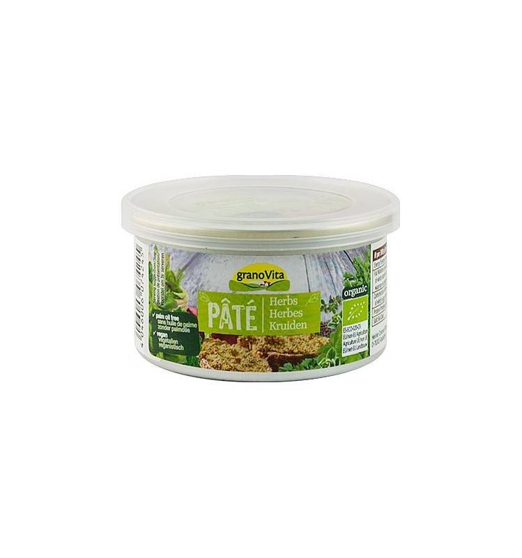 Pate cu ierburi aromatice - eco-bio 125g - granovita