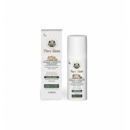 Crema de noapte intens nutritiva si reparatoare Pure Stem, 50ml - Green Lab Cosmetics