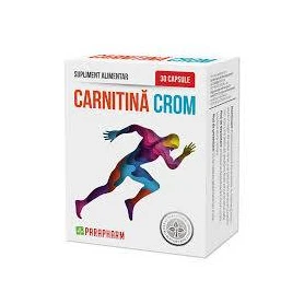 Carnitina Crom, 30 capsule, Parapharm