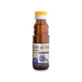 Ulei de in cu Omega 3, 100 ml, Parapharm