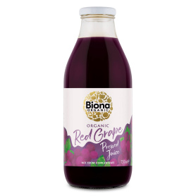 Suc de struguri rosii, eco-bio, 750 ml, Biona