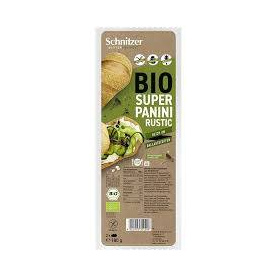 Super panini rustic, fara gluten, 2 bucati, Schnitzer