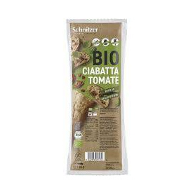 Ciabatta cu tomate, fara gluten, eco-bio, 180 g, Schnitzer