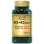 Vitamina D3 2000 UI + K2 (MK-7) 75mcg, 30 capsule moi, Cosmo Pharm