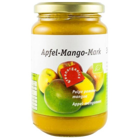 Piure din pulpa de mere si mango - eco-bio 360g - Green Organics