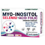 Myo Inositol + Seleniu + Acid Folic - echilibru hormonal, tiroida, fertilitate, 30 capsule, Cosmo Pharm