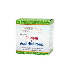 Crema cu colagen si acid hialuronic, 40 ml, Hypericum