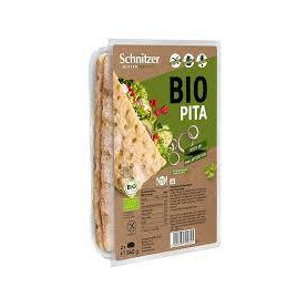 Pita, fara gluten, eco-bio, 2 bucati, 240 g, Schnitzer