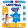 Scutece pentru nou nascuti, marimea 1, C1 2-5 kg, fara parfum, Carryboo