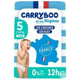 Scutece C5, 12-25 kg, fara parfum, marimea 5, 40 bucati, Carryboo