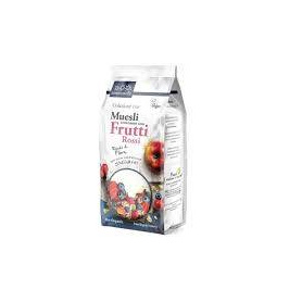 Musli crocant cu fructe rosii, eco-bio, 350 g, Sottolestelle