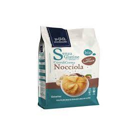Biscuiti cu crema de alune, fara gluten, eco-bio, 200 g, Sottolestelle