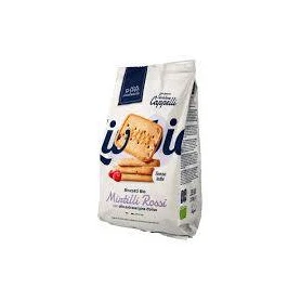Biscuiti cu fructe rosii Livebio, eco-bio, 250 g, Sottolestelle