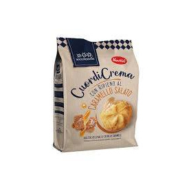Biscuiti cu crema de caramel sarat, eco-bio, 200 g, Sottolestelle