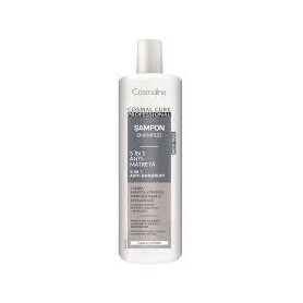 Sampon anti-matreata 5 in 1 cu mentol si carbune, 500 ml, Cosmaline