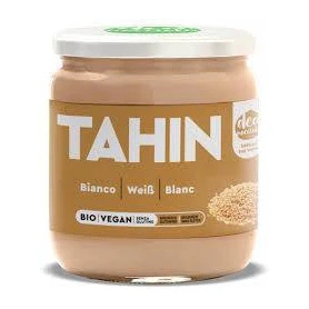 Crema tahini semi integrala, din 50% seminte de susan decojite si 50% seminte de susan prajite, eco-bio, 250 g, Deanocciola