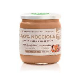 Crema alba din 100% migdale decojite, eco-bio, 250 g,Deanocciola