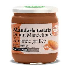 Crema din 100% migdale prajite, eco-bio, 250 g, Deanocciola