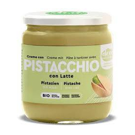 Crema cu fistic si lapte, eco-bio, 300 g, Deanocciola