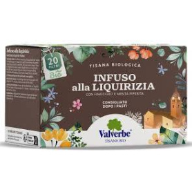Ceai din seminte de fenicul, lemn dulce si menta, eco-bio, 20 plicuri, Valverbe