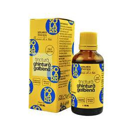 Tinctura de Ghintura galbena, 50 ml, Solaris